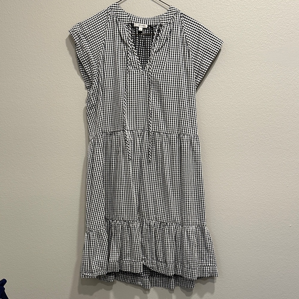 Black and White Gingham Dress-Tyler Boe